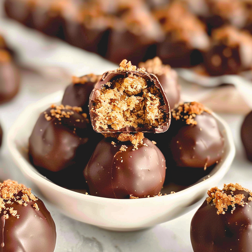 Easy Gingersnap Truffles