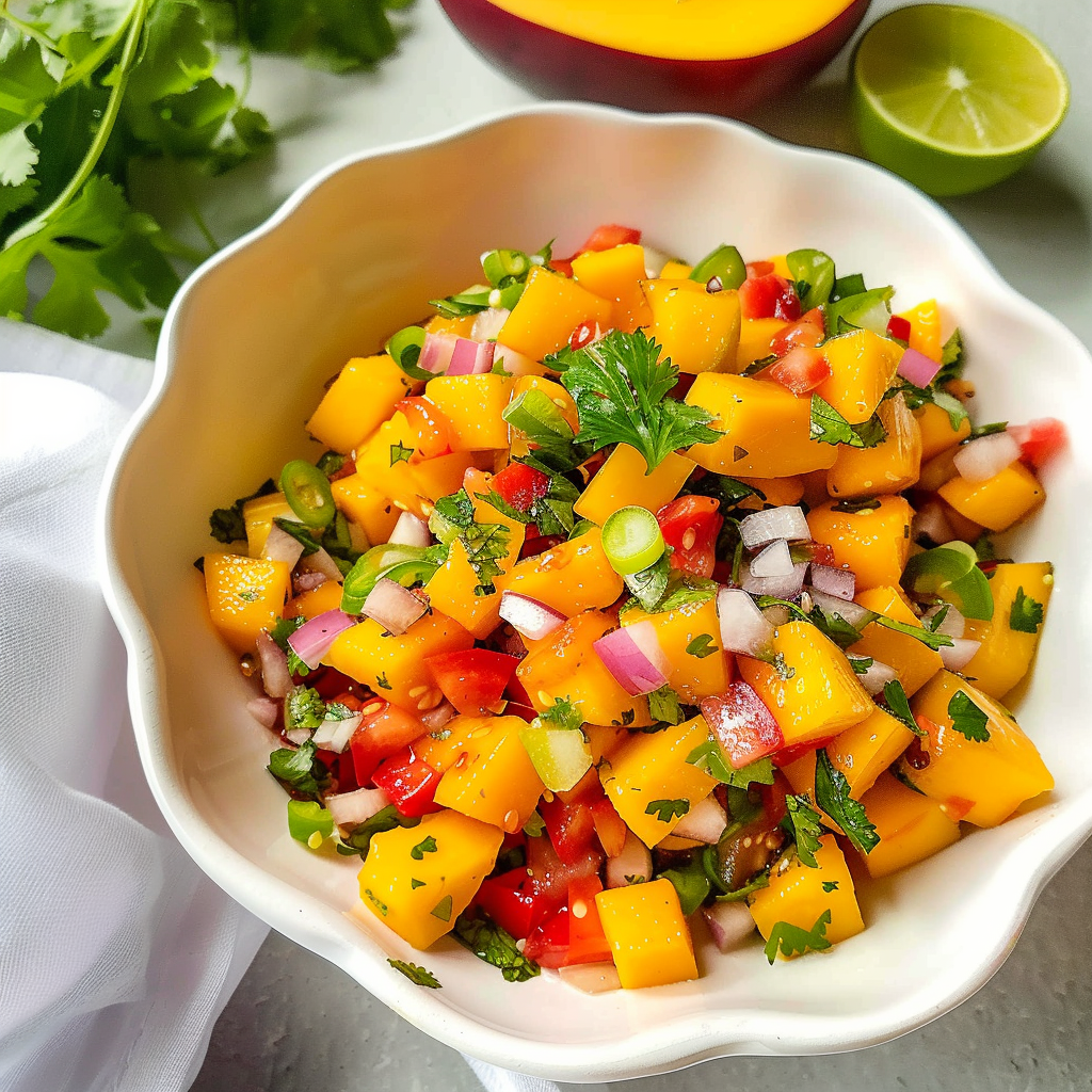 Easy Mango Salsa Recipe