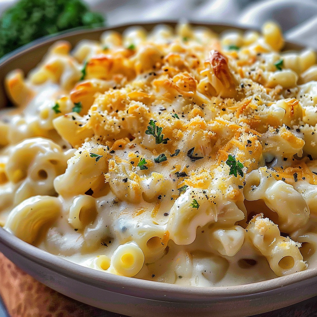 Four Cheese Mac and Cheese (Slow Cooker)