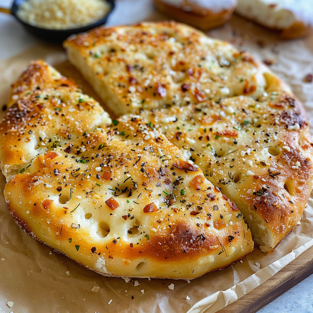 Garlic Parmesan Focaccia