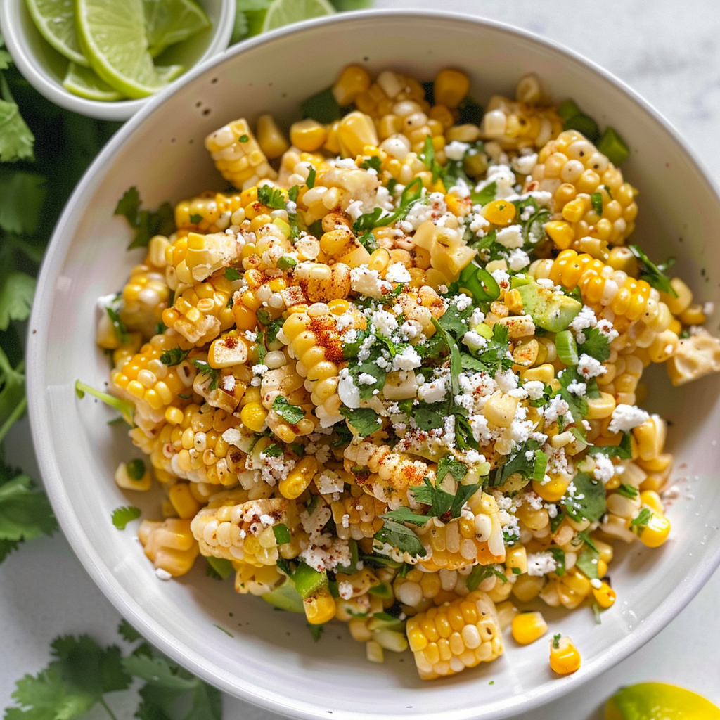 Mexican Street Corn Salad (Elote)