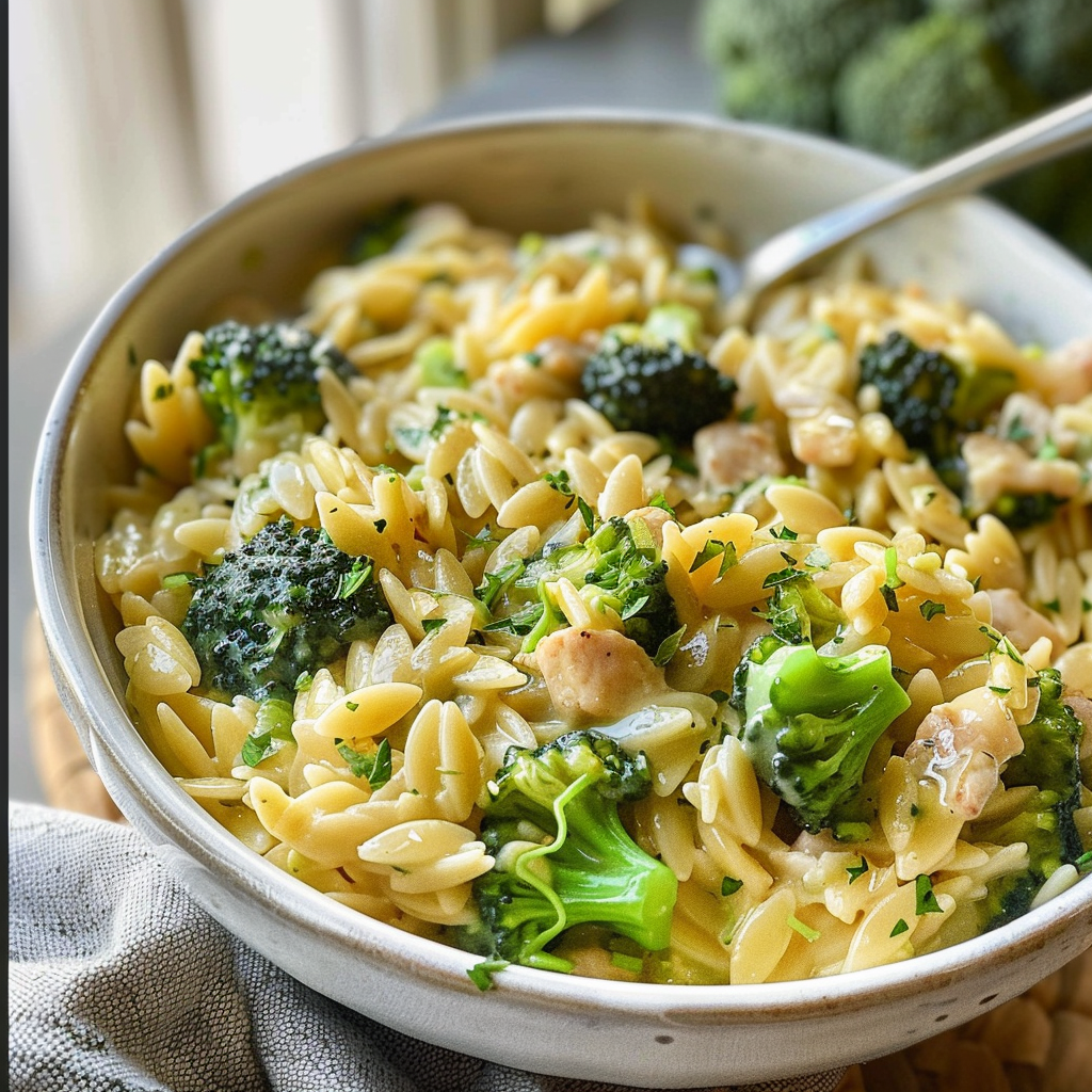 Orzo With Broccoli