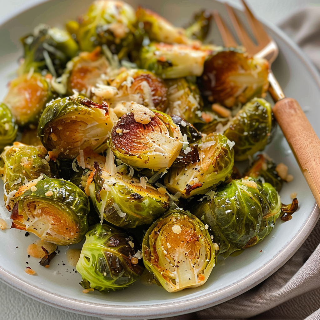 Parmesan Brussels Sprouts