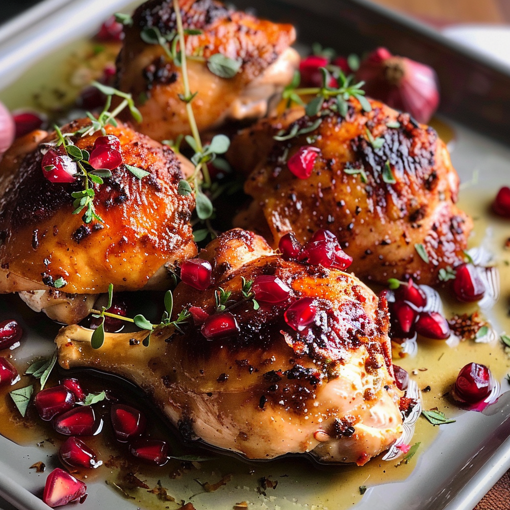 Pomegranate Sumac Chicken