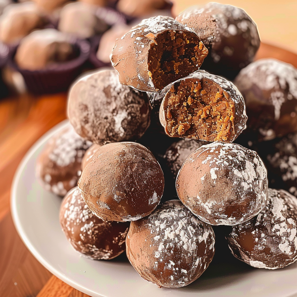 Puppy Chow Chocolate Truffles