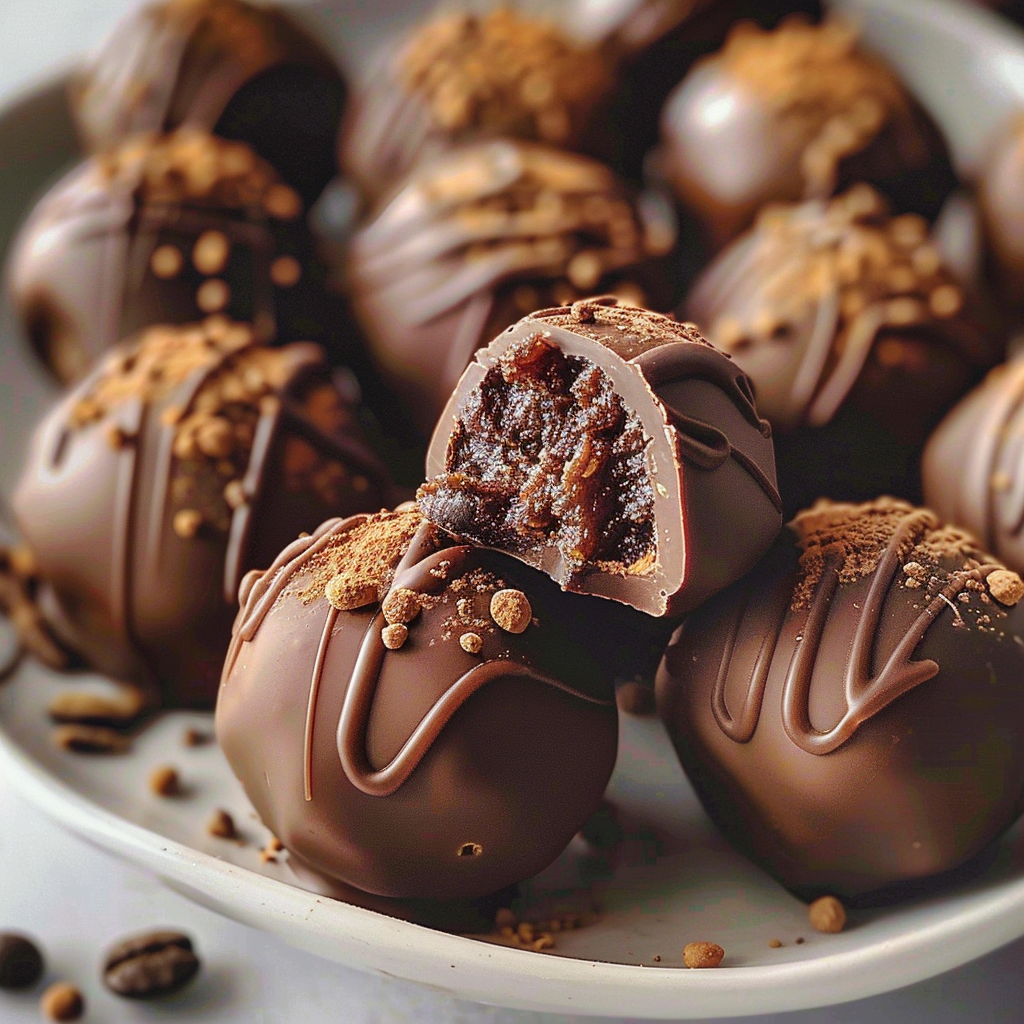 Simple Coffee Truffles