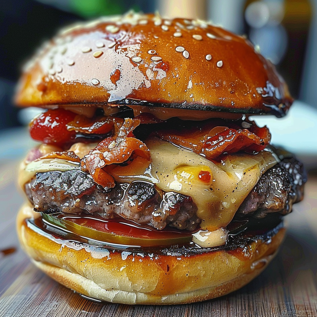 Smash Burgers with House Sauce