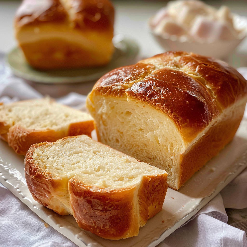 Soft and Buttery Milk Bread Loaf