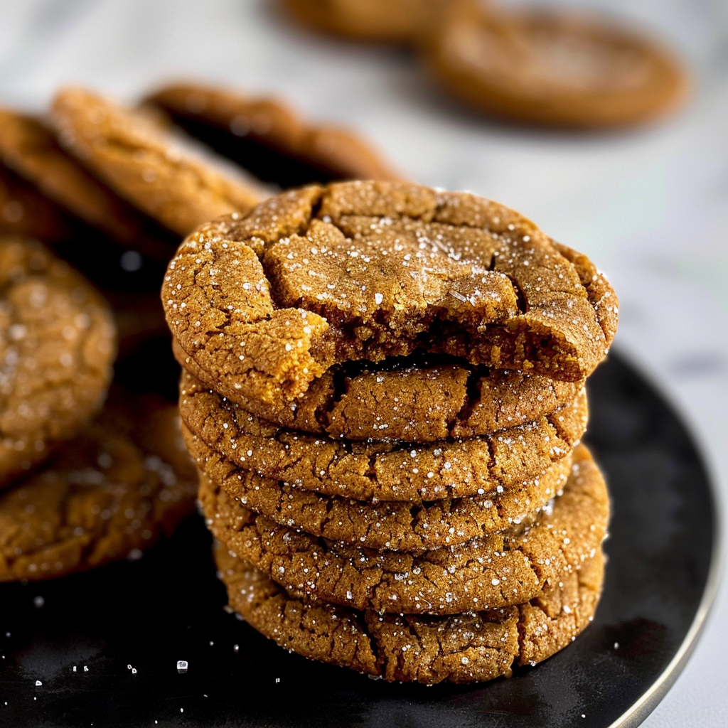 Super Soft Molasses Cookies
