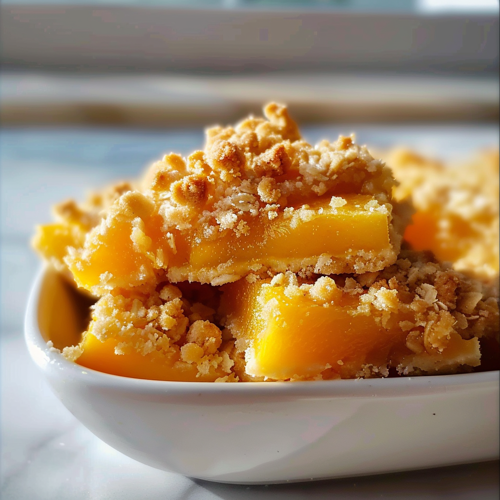 Tropical Mango Crumble: Sweet & Buttery Dessert