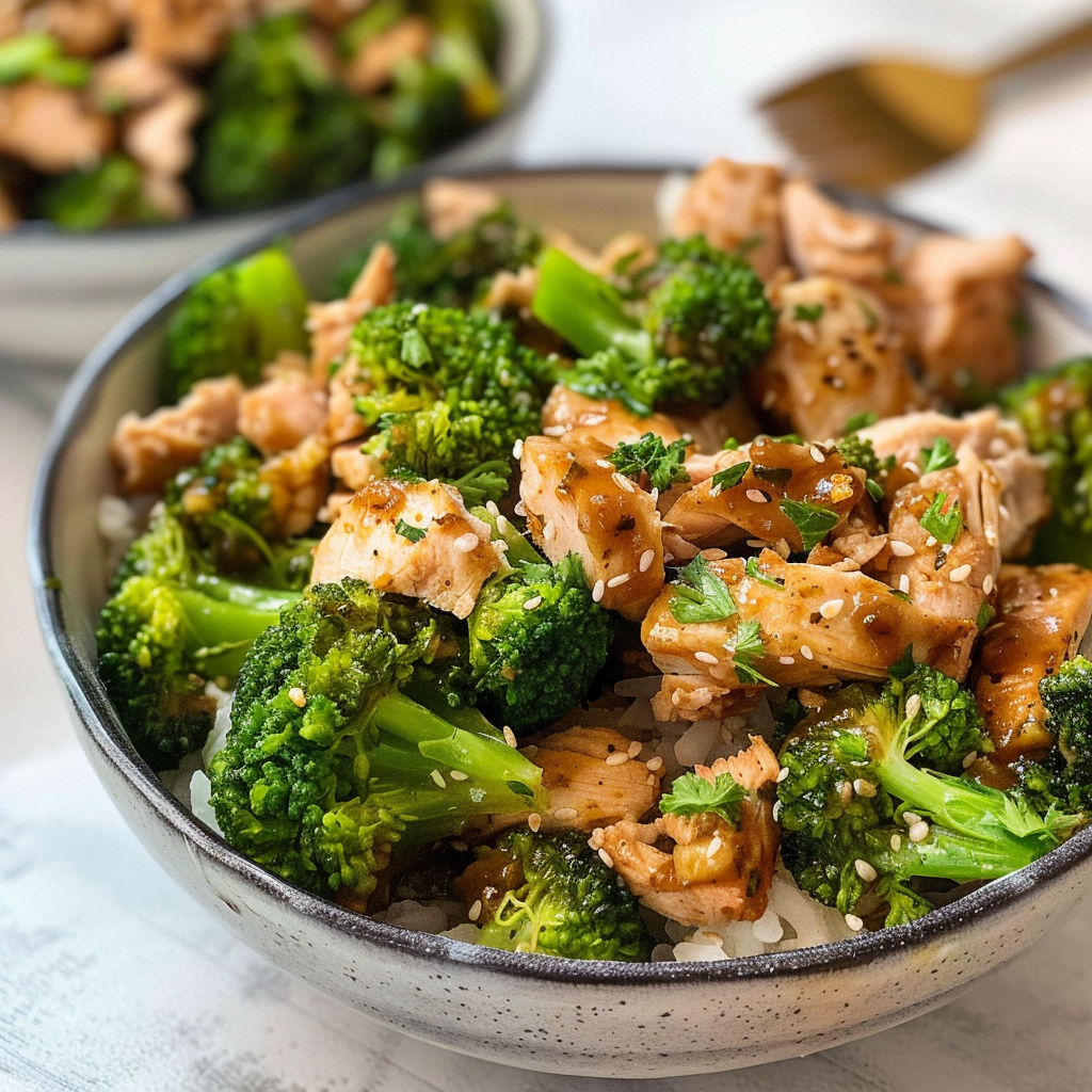 Turkey Broccoli Bowls