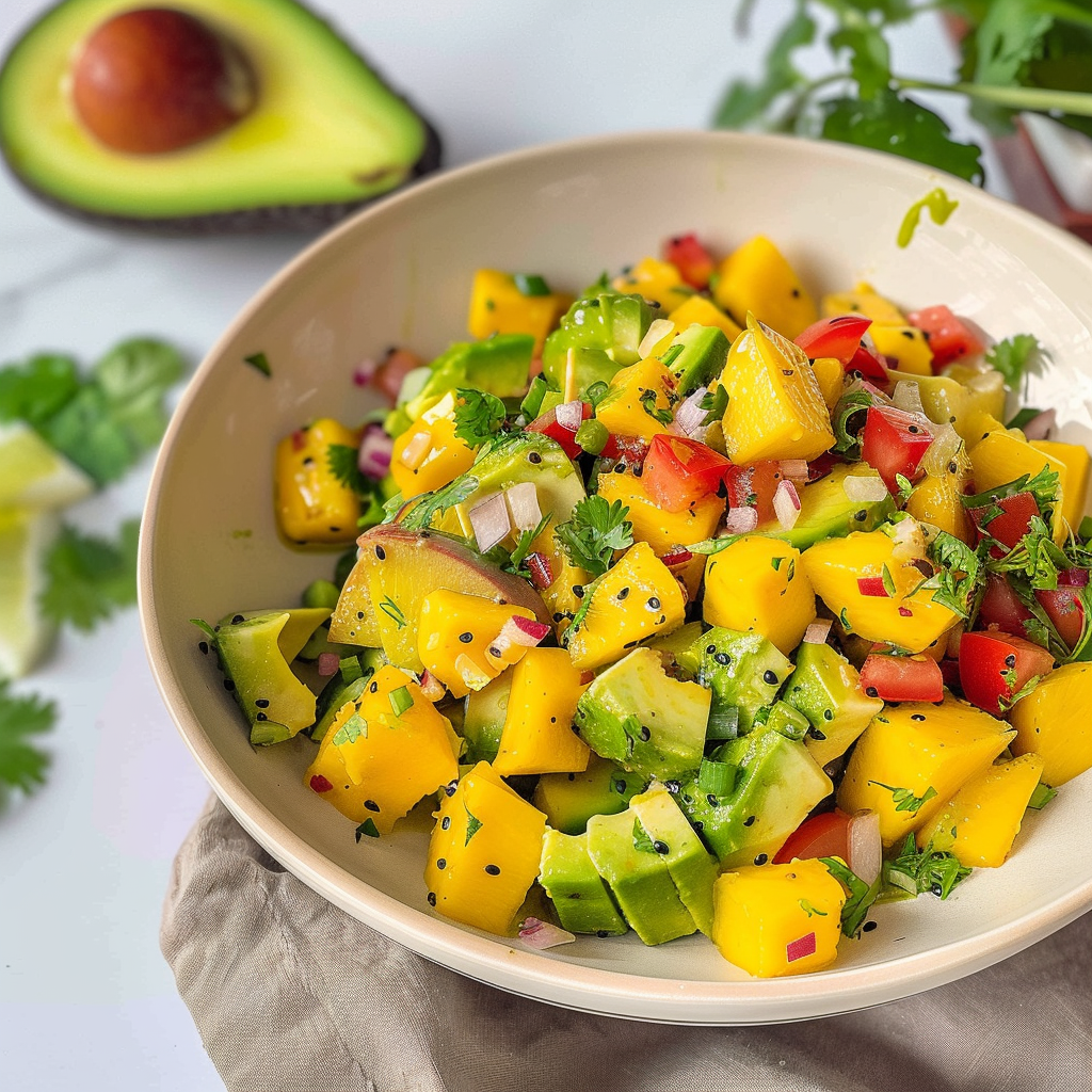 Avocado Mango Salad