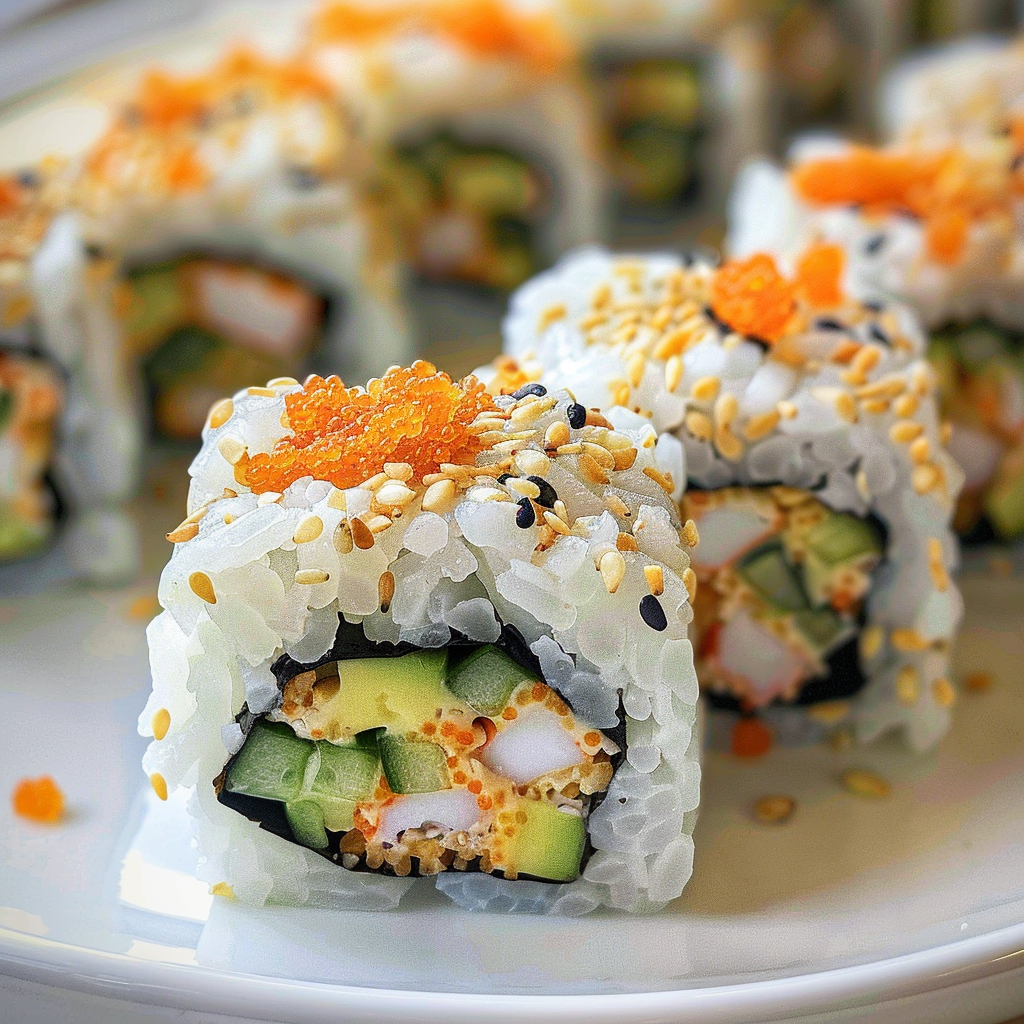 California Roll Sushi Recipe