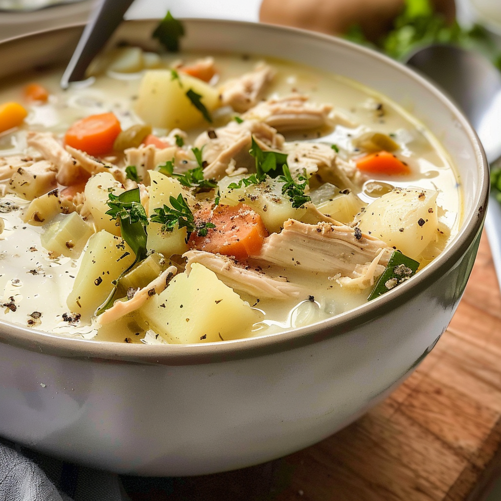 Chicken Potato Soup: A Bowl of Comfort and Warmth