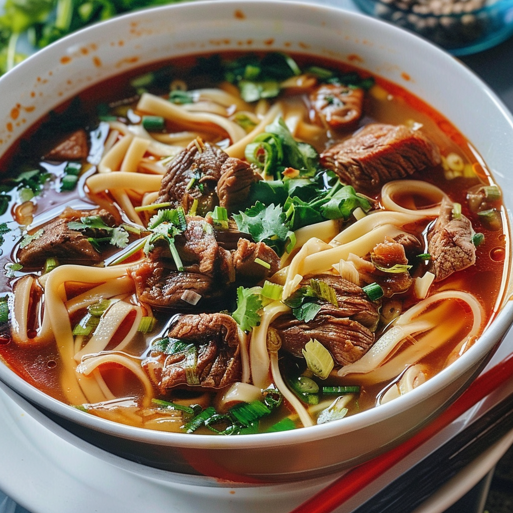 Chinese Beef Noodle Soup