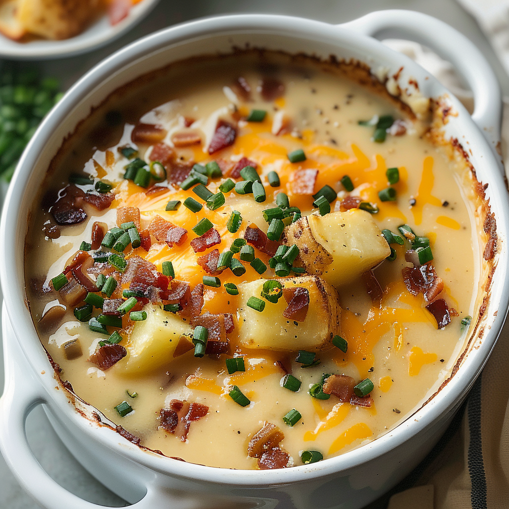 Copycat Outback Loaded Baked Potato Soup Recipe