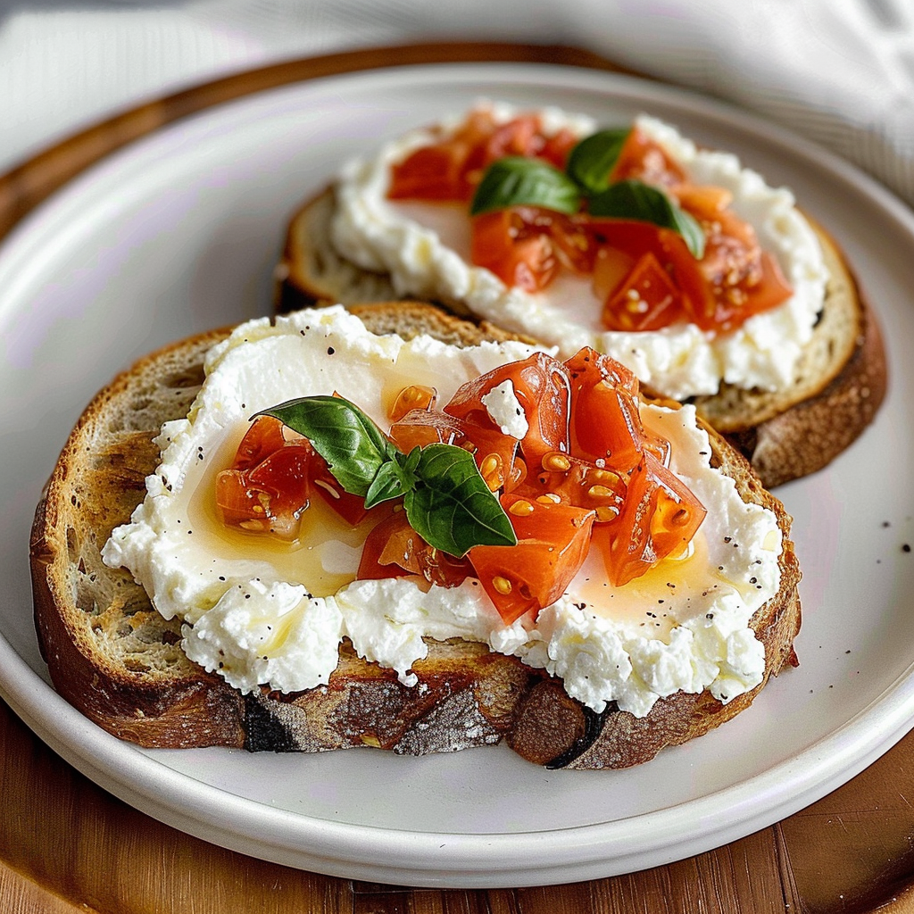 Cottage Cheese Toast