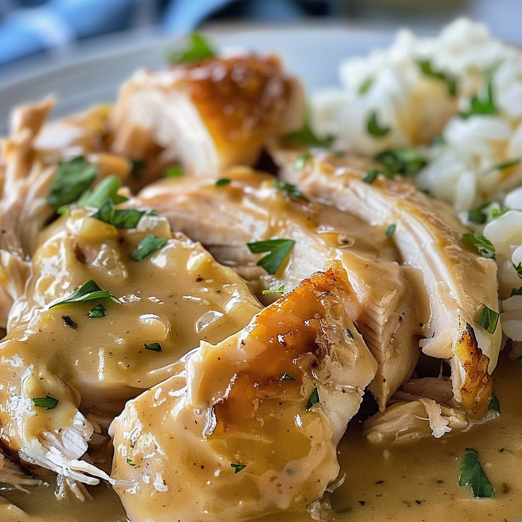 Crockpot Chicken and Gravy