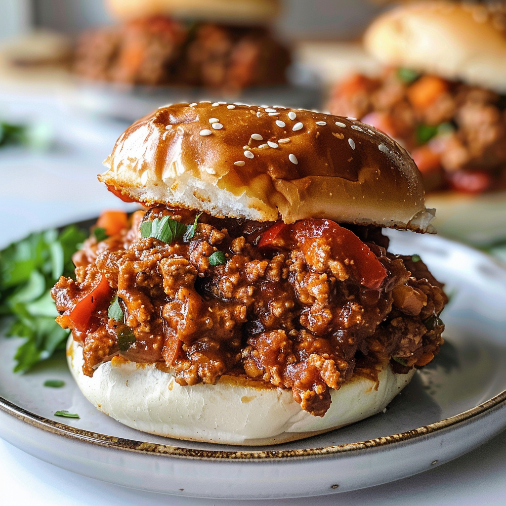 Easy Ground Turkey Sloppy Joes