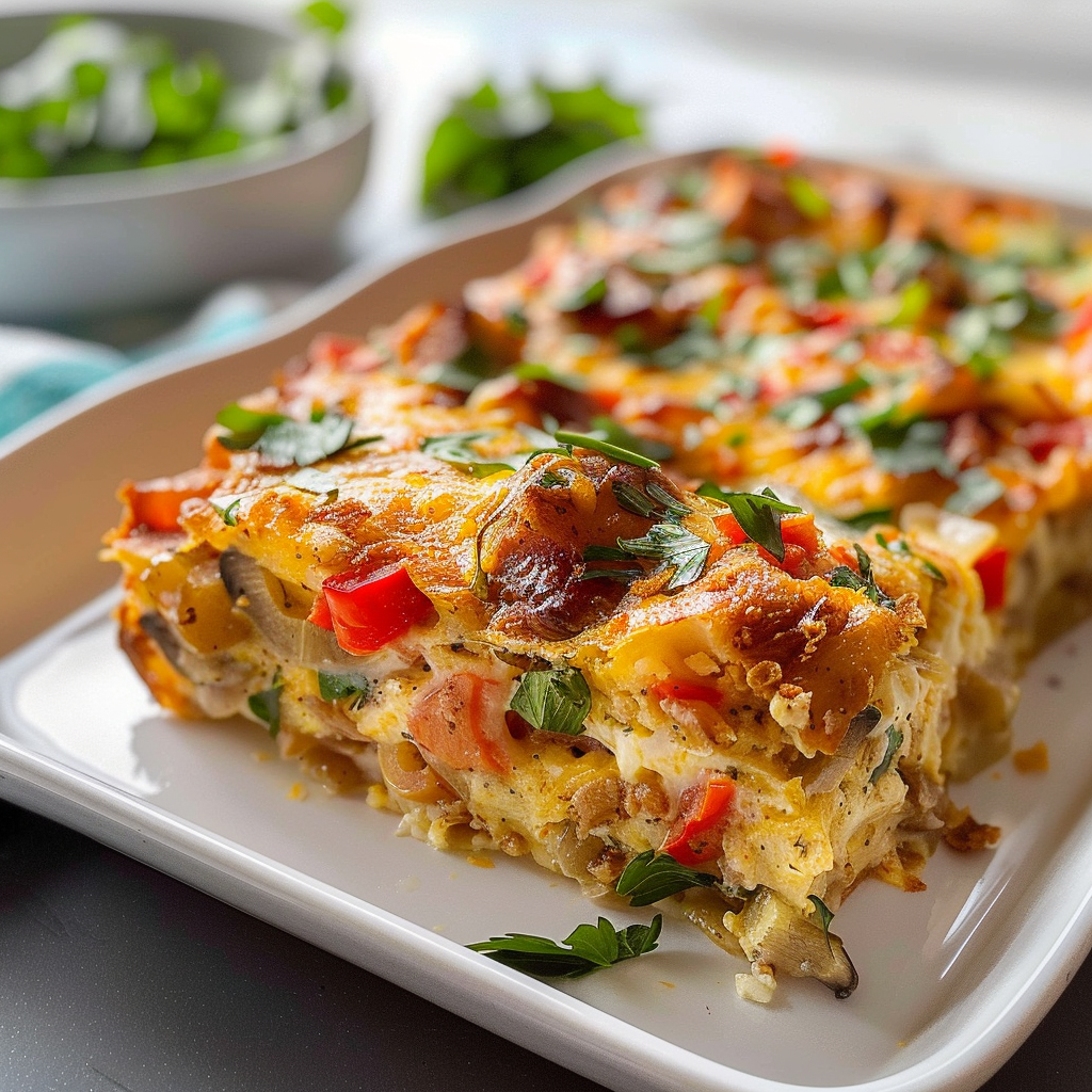 Easy Make-Ahead Breakfast Casserole
