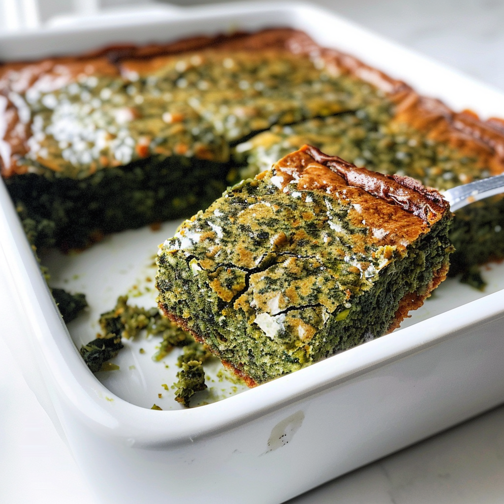 Easy Spinach Brownies