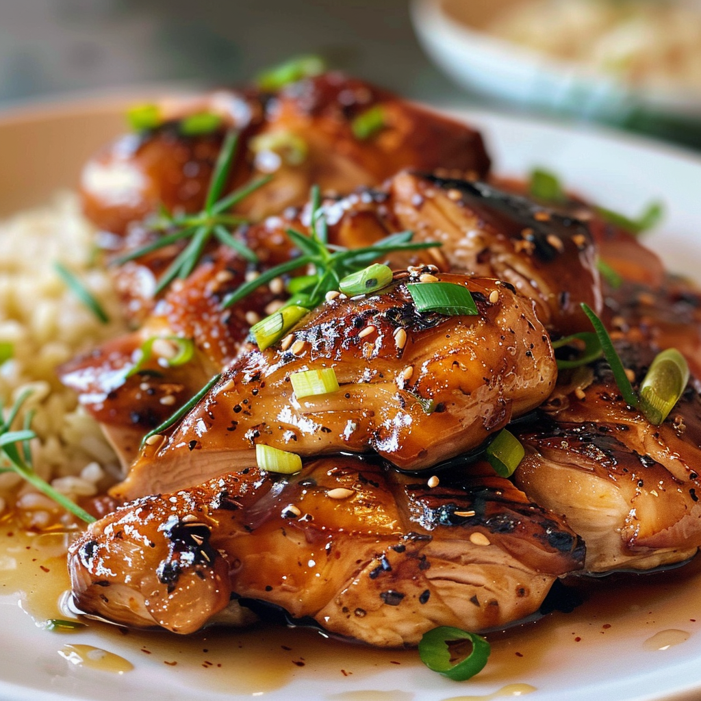 Glazed Chicken – Super Easy Fall Dinner