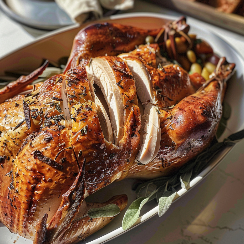 Herb Butter Roasted Turkey