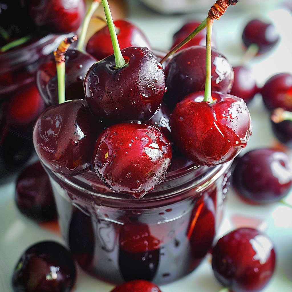 Homemade Maraschino Cherries