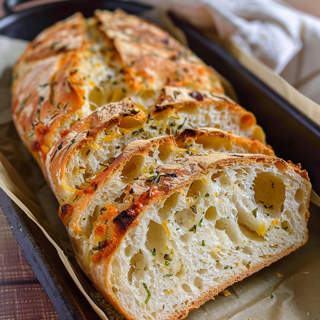 Italian Herb and Cheese Bread