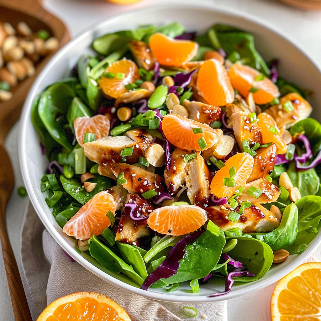 Mandarin Orange Chicken Salad Recipe