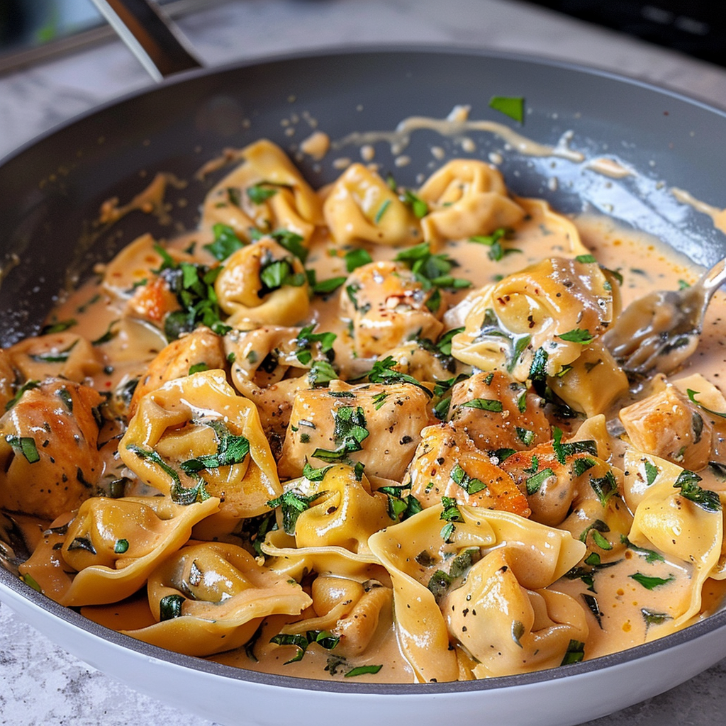 Marry Me Chicken Tortellini