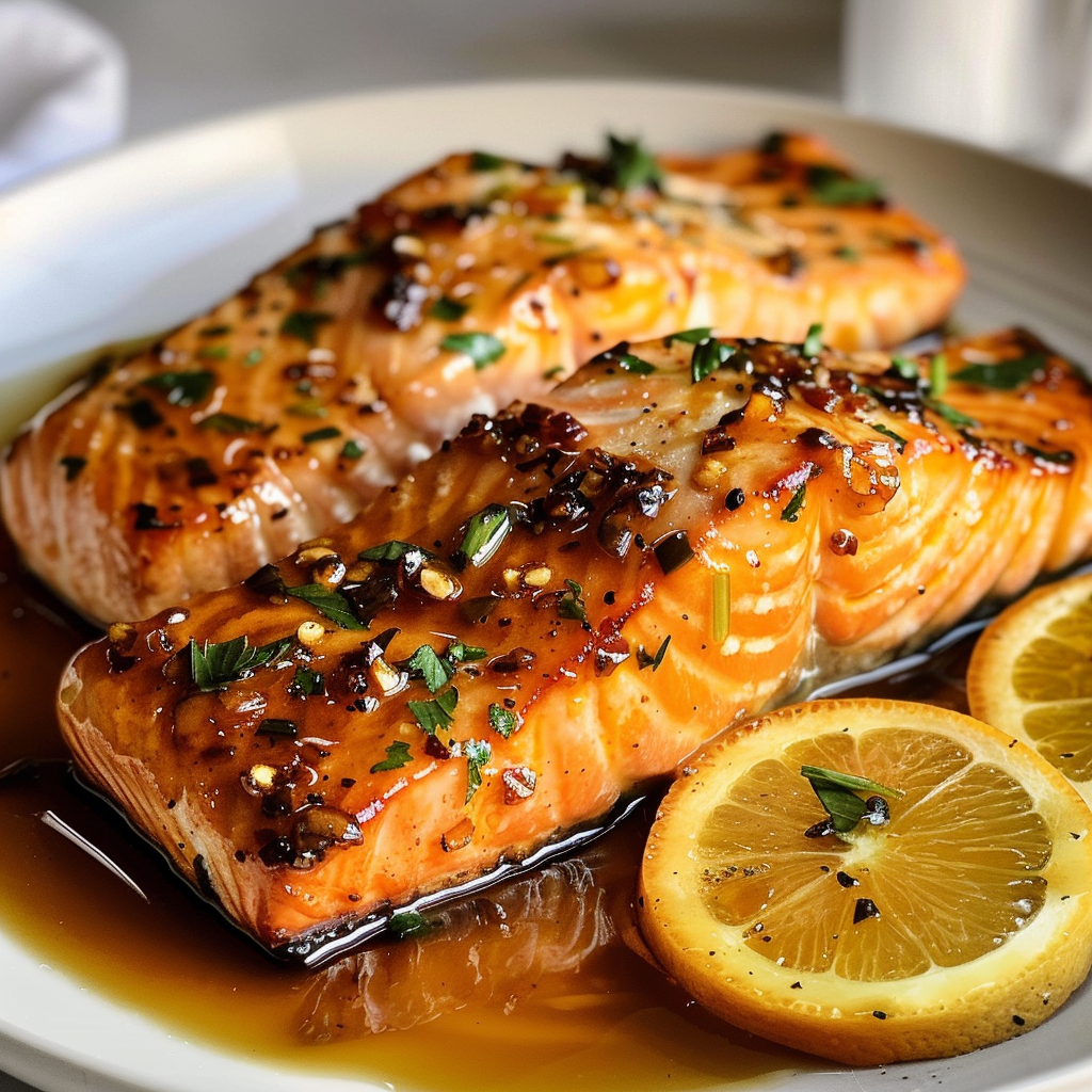 Orange Glazed Salmon