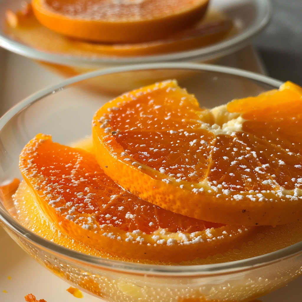 Orange dessert