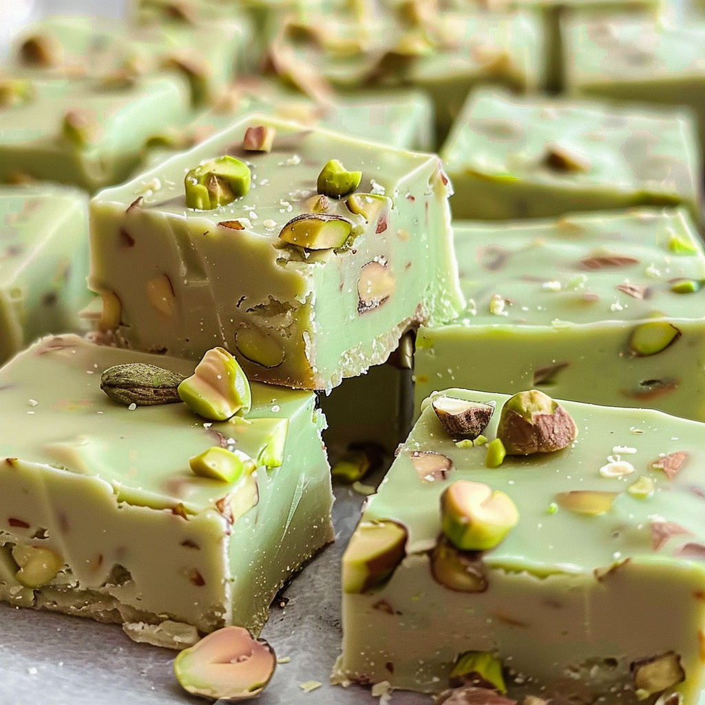 Pistachio Fudge