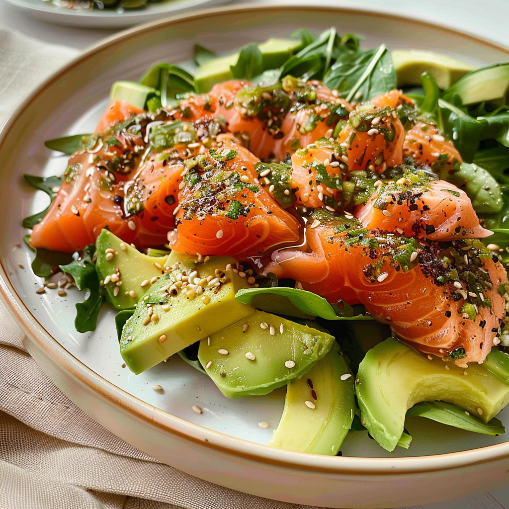Salmon Avocado Salad