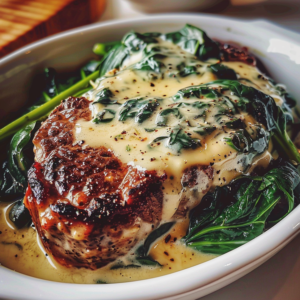 Steakhouse Creamed Spinach