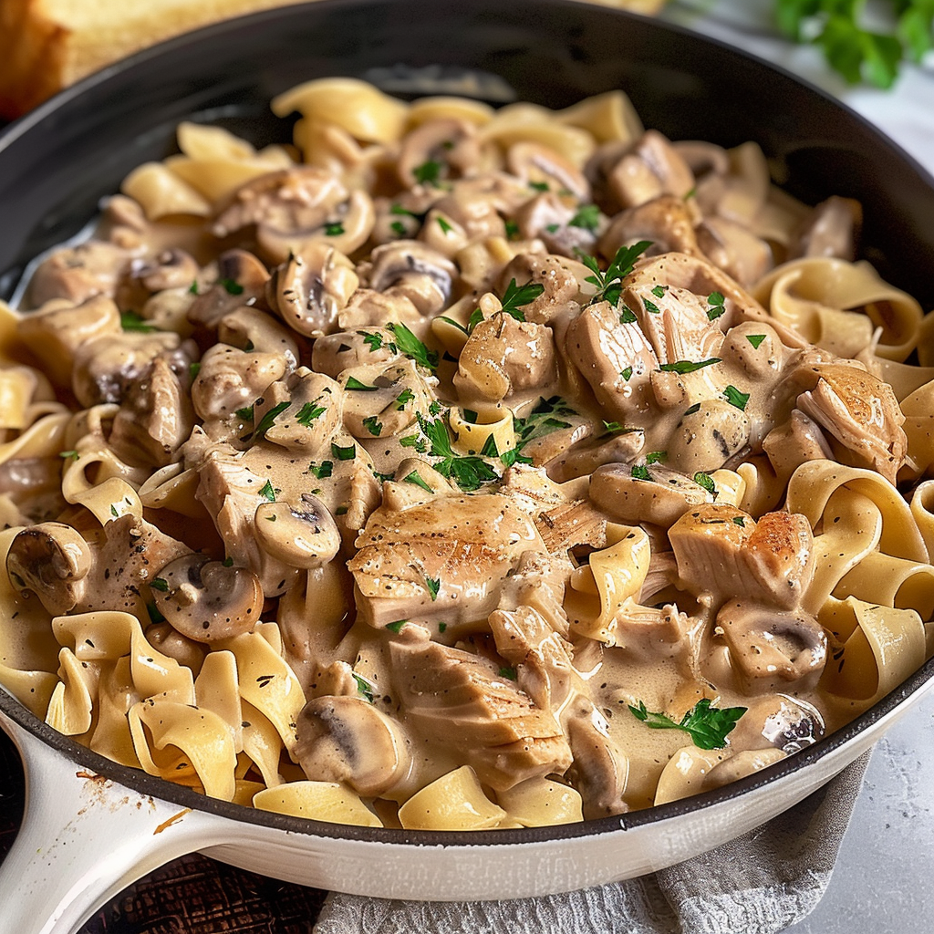 Turkey Stroganoff