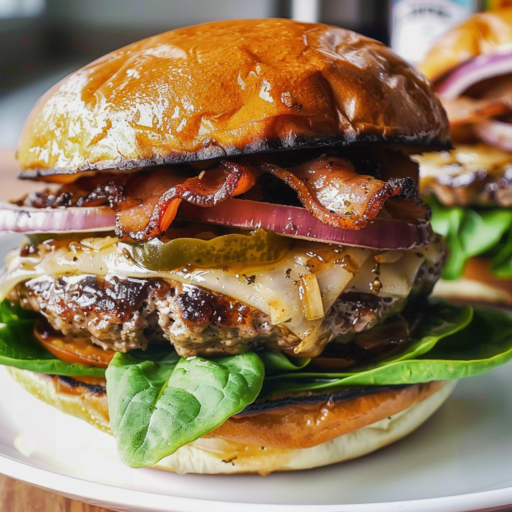 Ultimate Garlic Overload Burgers