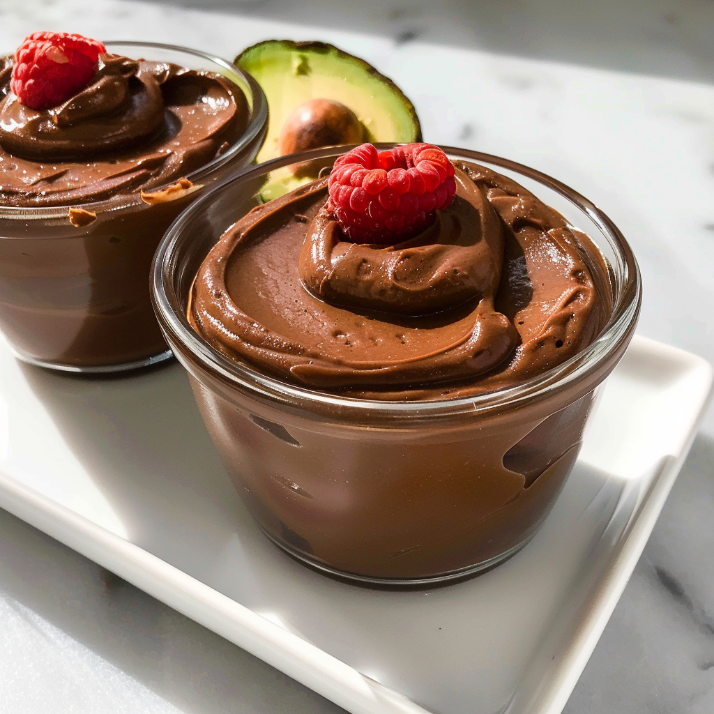 Vegan Chocolate Avocado Mousse