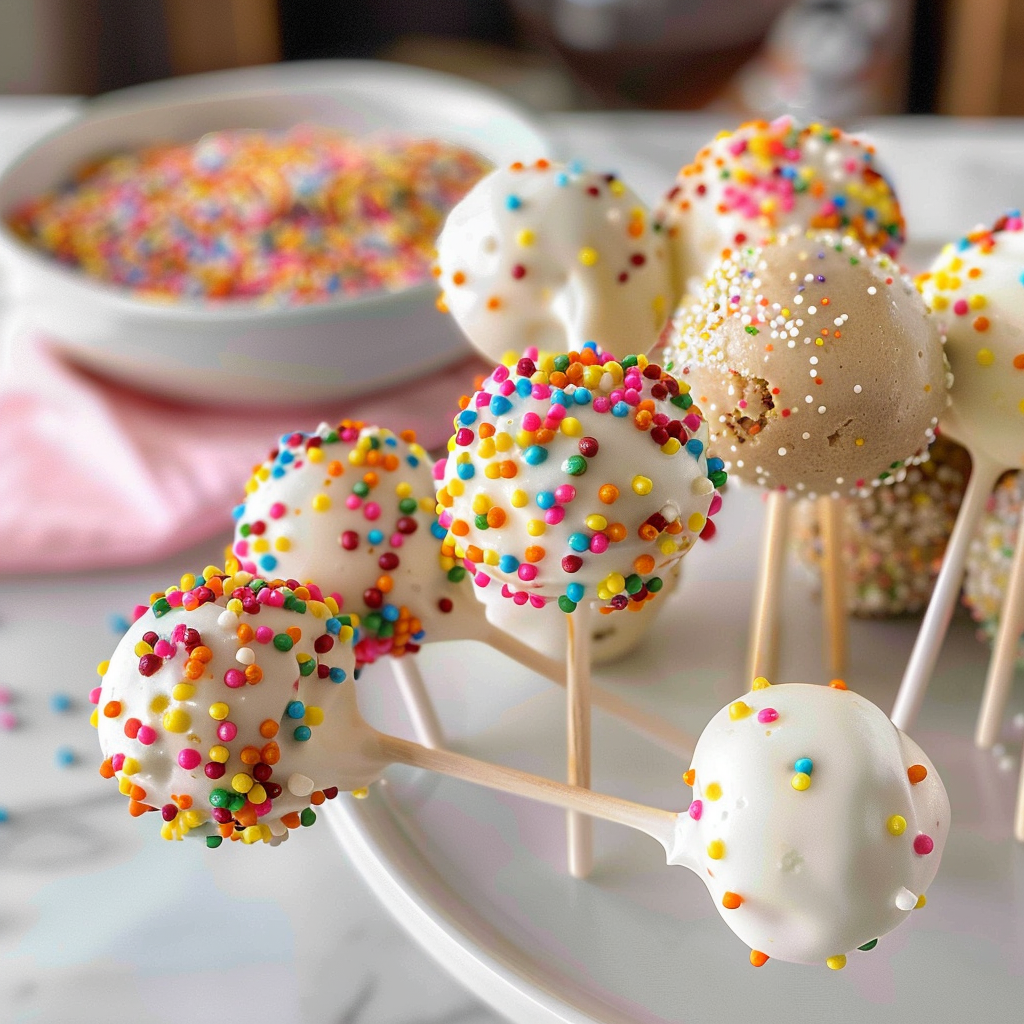 Cake Pops with Cake Mix