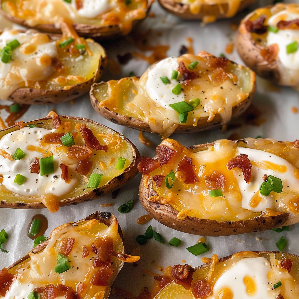 Cheesy Potato Skins