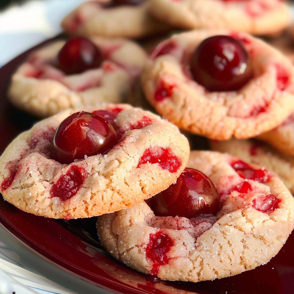Cherry Kiss Cookies