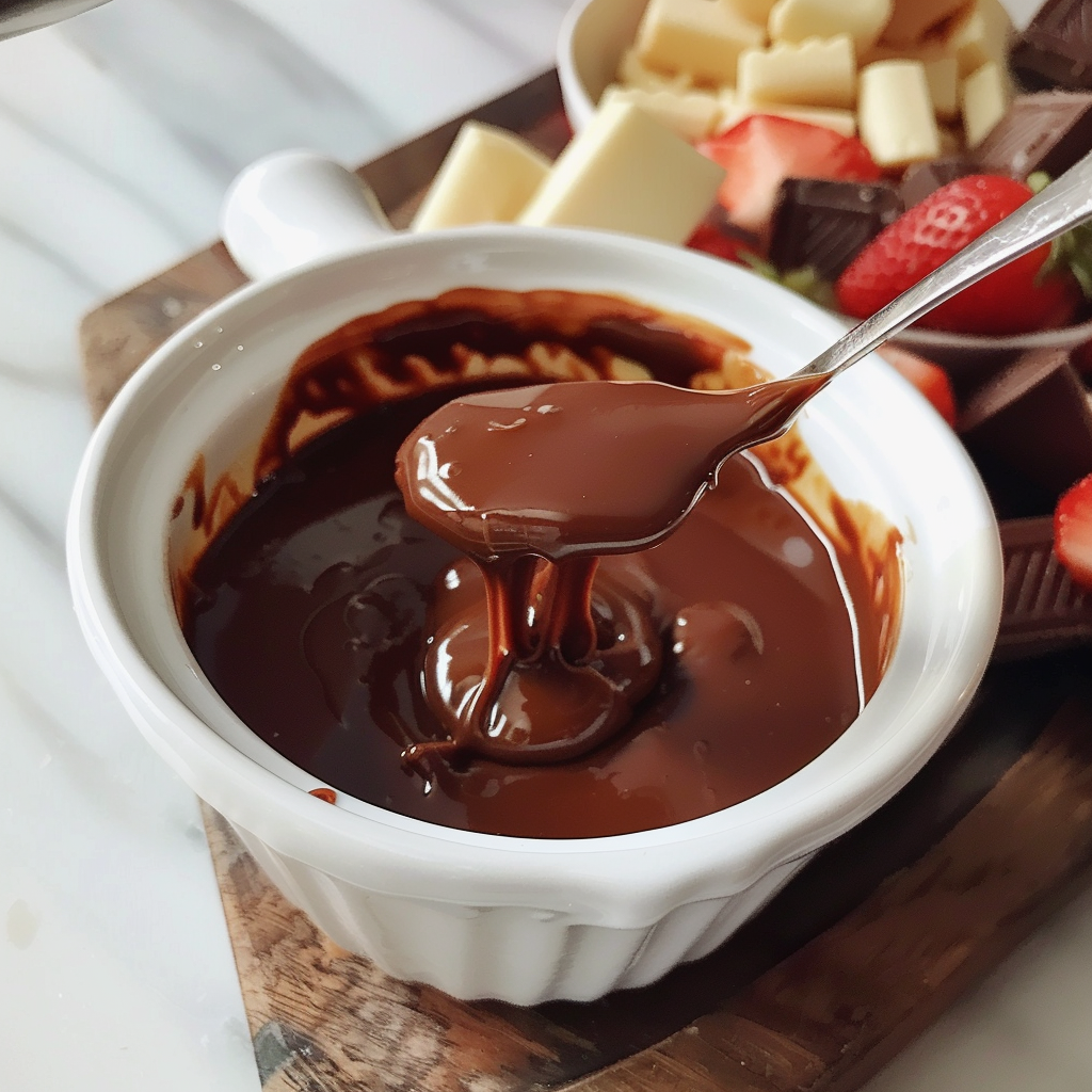Chocolate Caramel Fondue