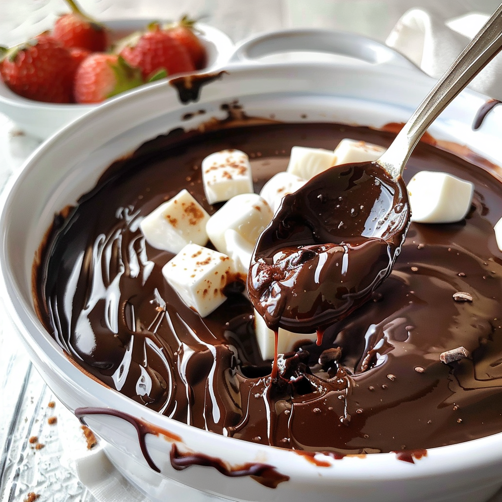 Crock Pot Chocolate Fondue