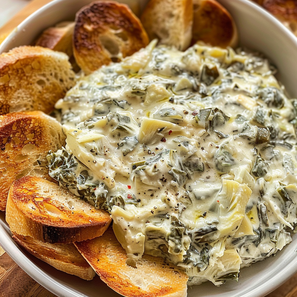 Crockpot Spinach Artichoke Dip