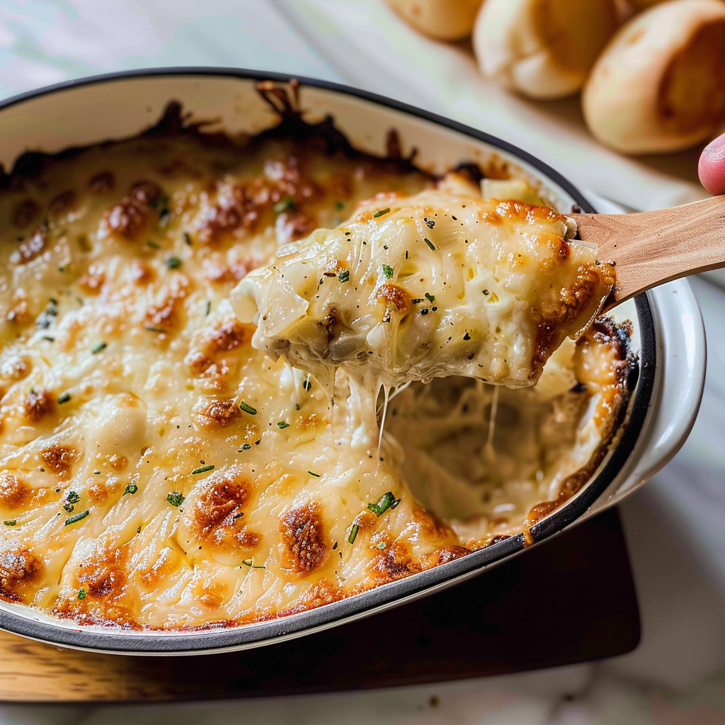 Double Cheese Onion Dip