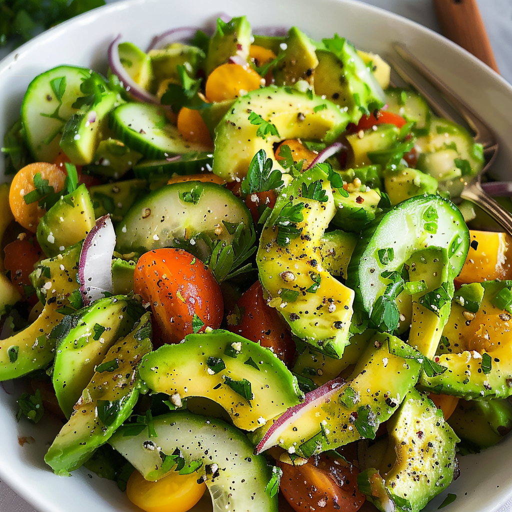 Easy Avocado Salad
