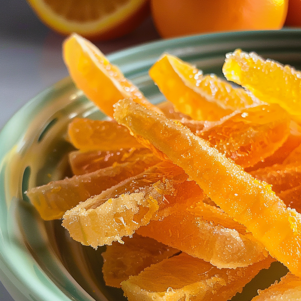 Easy Citrus Candy with Fresh Orange Zest