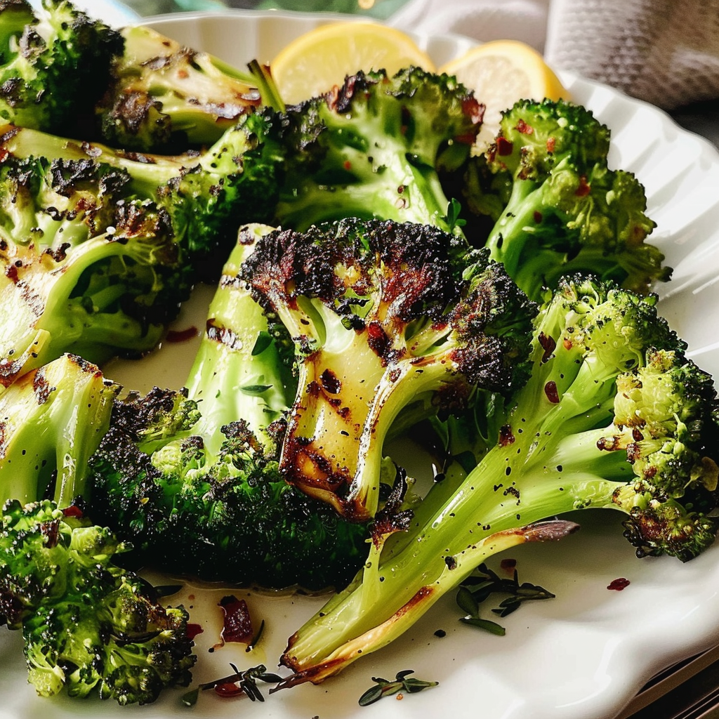 Grilled Broccoli