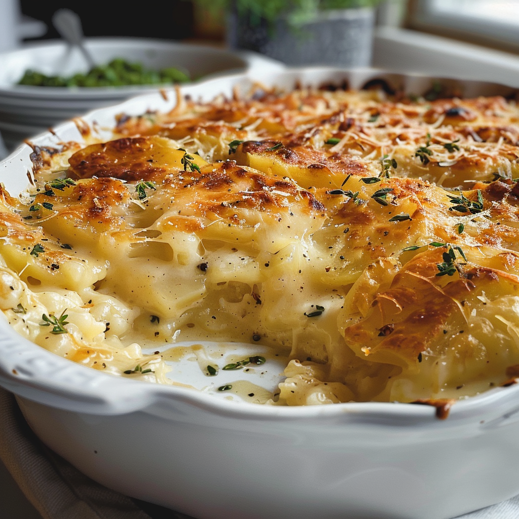 Gruyere Potato Gratin
